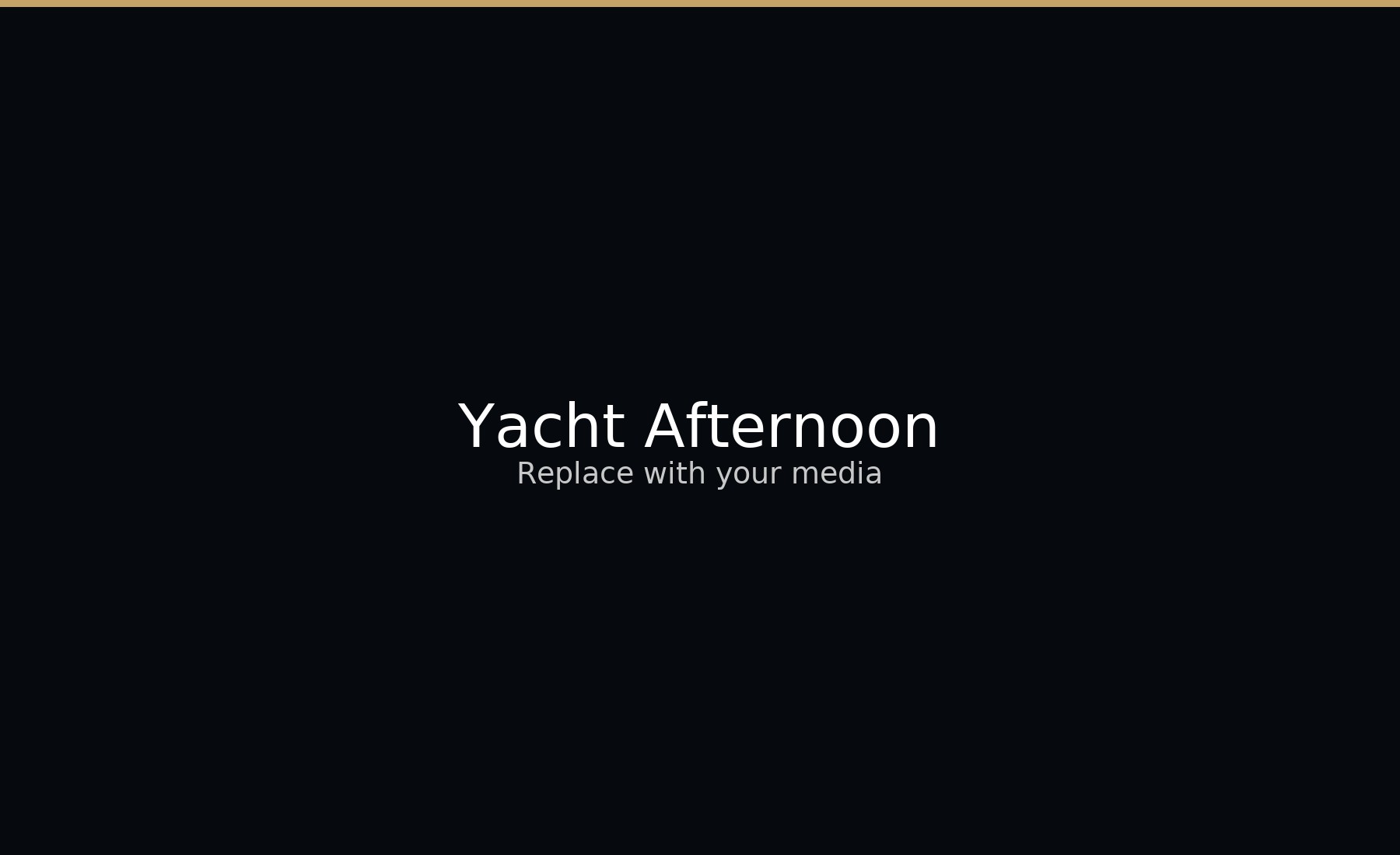 Yacht cruising in glassy waters