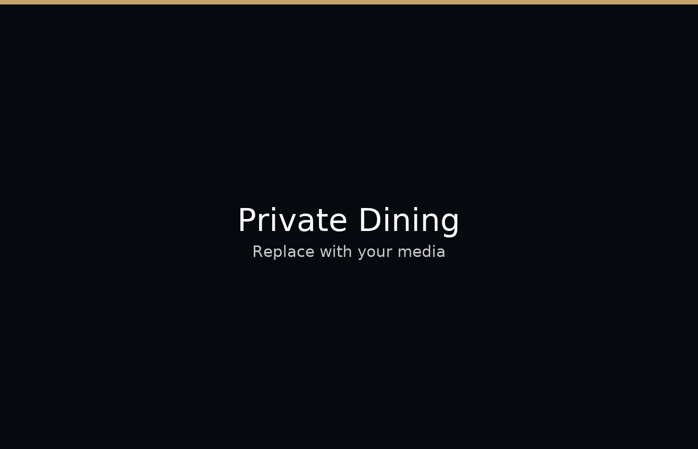Private Dining